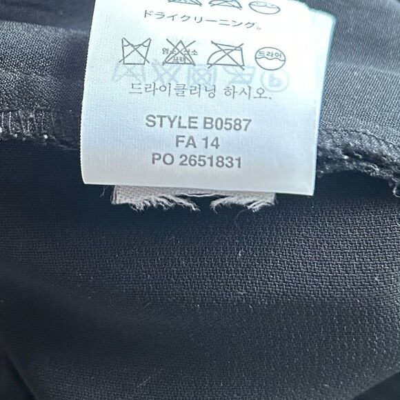 J. Crew Black Joggers Zipper Pockets Size 2 - Picture 6 of 14